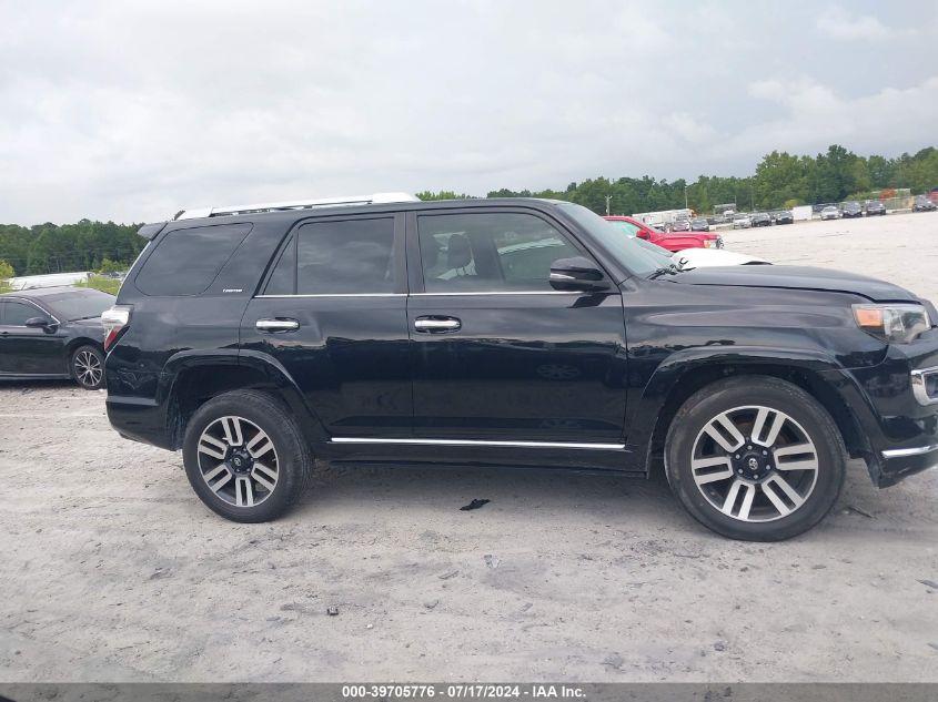 2016 TOYOTA 4RUNNER LIMITED - JTEBU5JR4G5293014