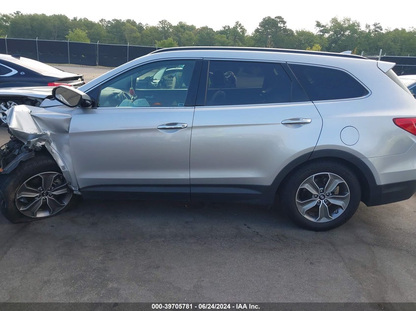 2014 Hyundai Santa Fe Gls VIN: KM8SM4HF6EU041855 Lot: 39705781