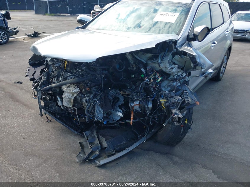 2014 Hyundai Santa Fe Gls VIN: KM8SM4HF6EU041855 Lot: 39705781