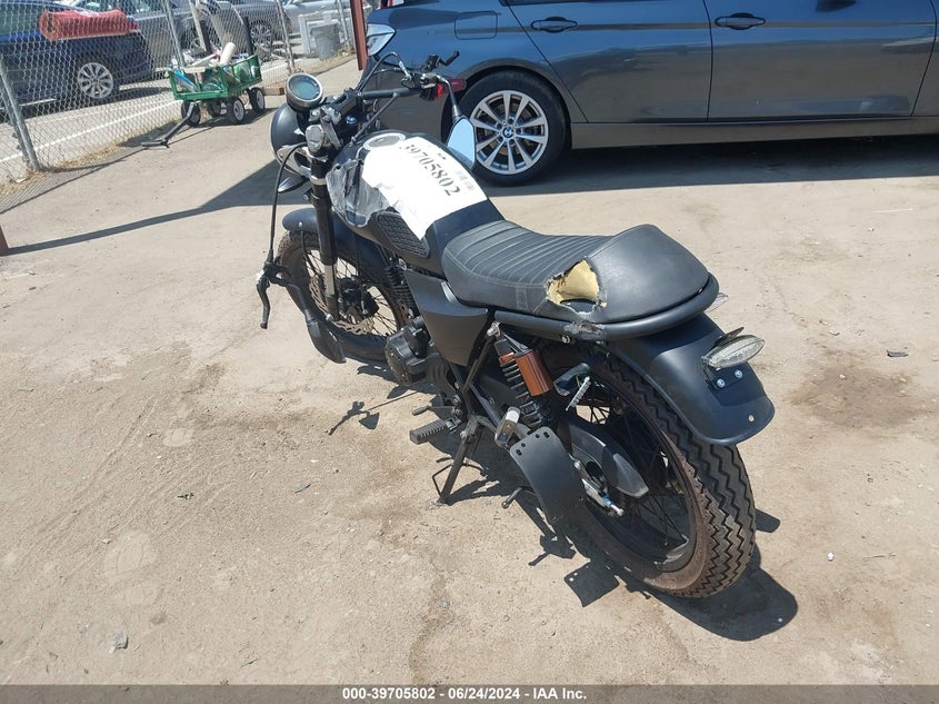 VIN LZSSDNRB8L1003370 2020 ZONGSHEN SG250