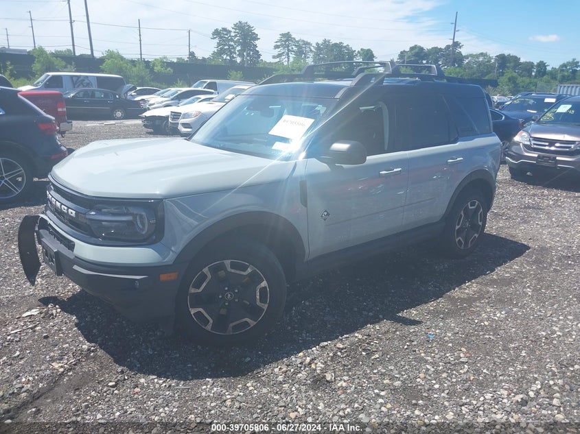 2022 Ford Bronco Sport Outer Banks VIN: 3FMCR9C61NRD35312 Lot: 39705806