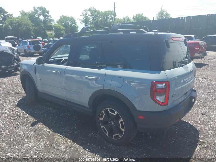 2022 Ford Bronco Sport Outer Banks VIN: 3FMCR9C61NRD35312 Lot: 39705806