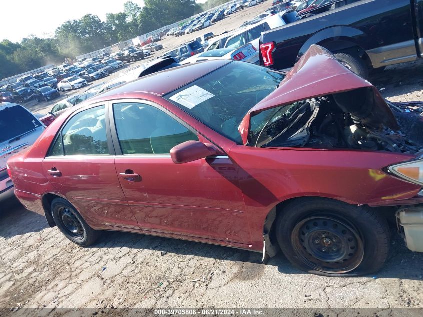 2005 Toyota Camry Le/Xle/Se VIN: 4T1BE32K95U016445 Lot: 39705808
