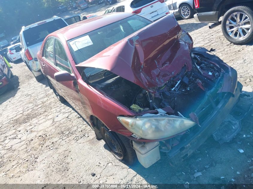 2005 Toyota Camry Le/Xle/Se VIN: 4T1BE32K95U016445 Lot: 39705808