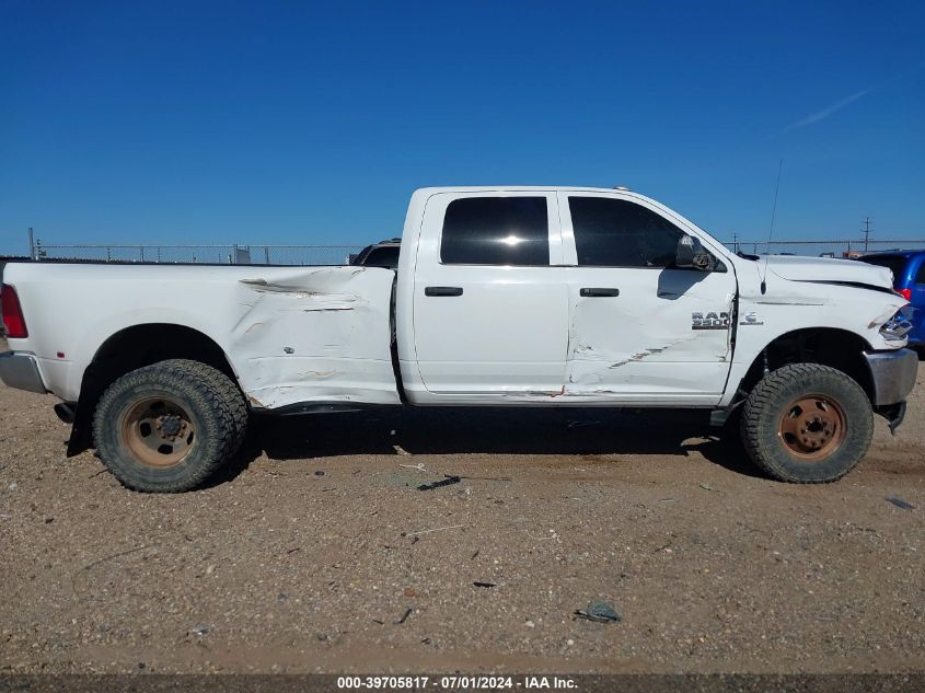 2018 Ram 3500 Tradesman 4X4 8' Box VIN: 3C63RRGL7JG421709 Lot: 39705817