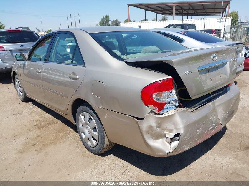 2004 Toyota Camry Le/Xle/Se VIN: 4T1BE32K34U326203 Lot: 39705826