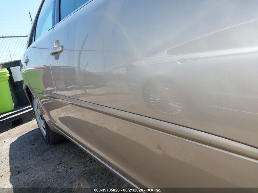 2004 Toyota Camry Le/Xle/Se VIN: 4T1BE32K34U326203 Lot: 39705826