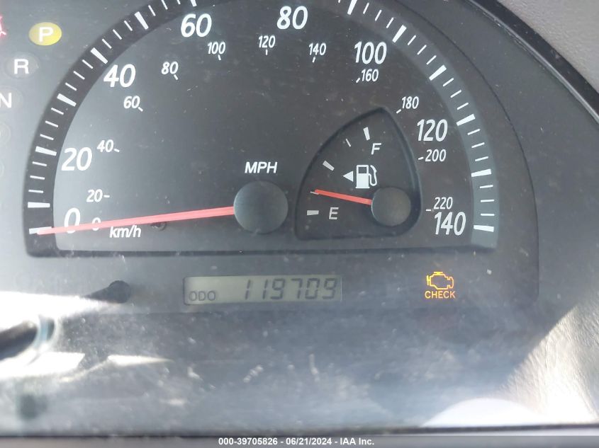 2004 Toyota Camry Le/Xle/Se VIN: 4T1BE32K34U326203 Lot: 39705826