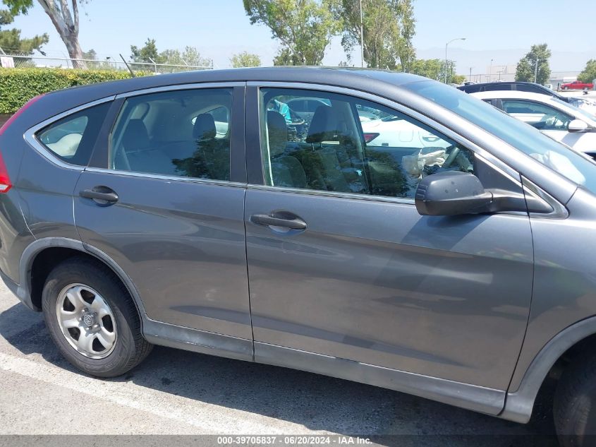 2014 Honda Cr-V Lx VIN: 3CZRM3H31EG701221 Lot: 39705837