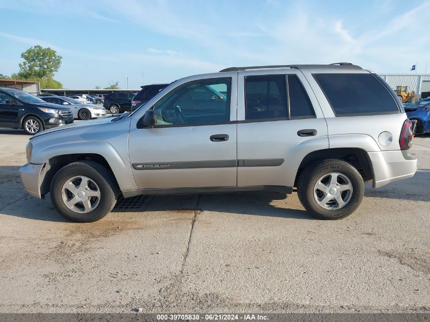 2004 Chevrolet Trailblazer Ls VIN: 1GNDT13S842362106 Lot: 39705838