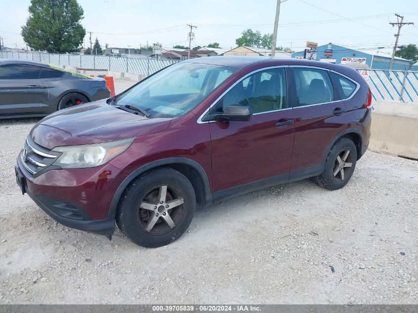 2014 Honda Cr-V Lx VIN: 5J6RM4H30EL064962 Lot: 39705839