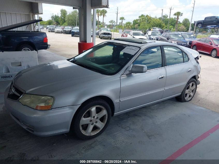 2002 Acura 3.2Tl Type-S VIN: 19UUA56862A003265 Lot: 39705842