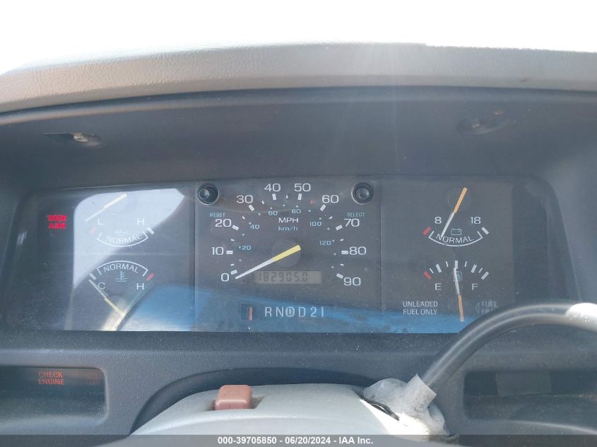 1995 Ford Aerostar VIN: 1FMDA31X7SZC13467 Lot: 39705850