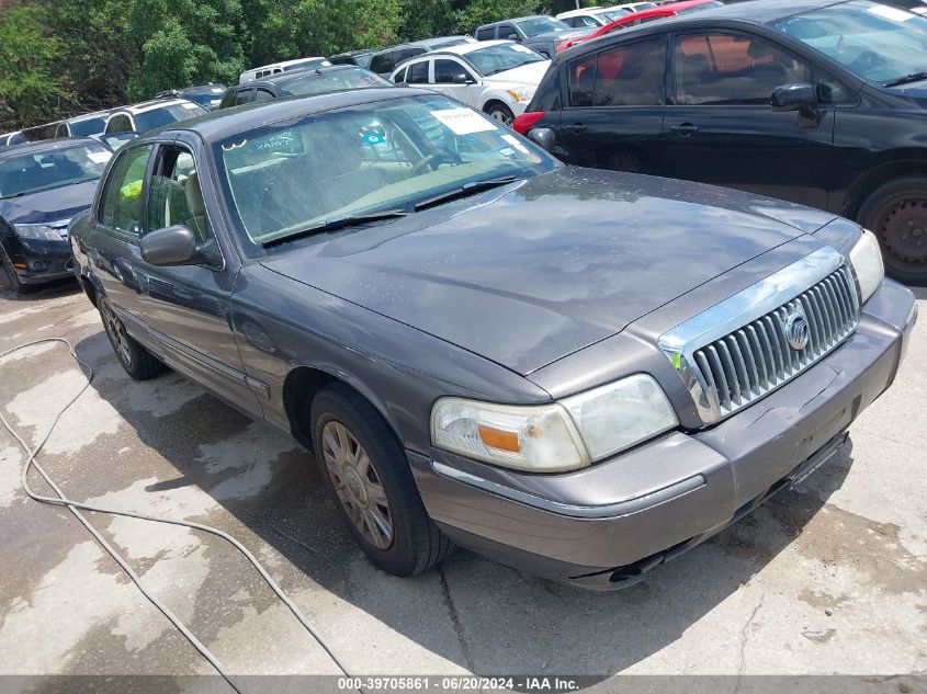 2007 Mercury Grand Marquis Gs VIN: 2MEFM74V37X617335 Lot: 39705861