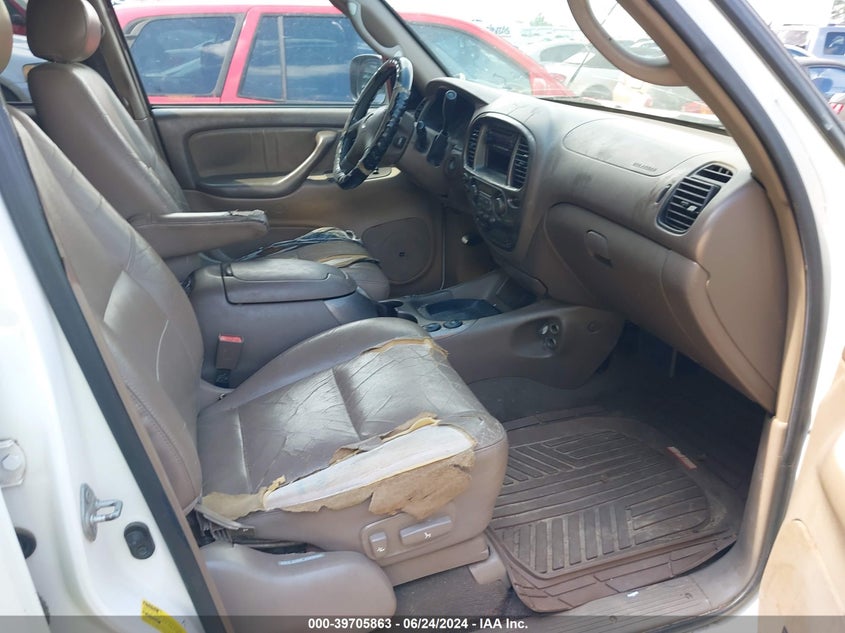 2002 Toyota Sequoia Limited V8 VIN: 5TDZT38A72S071077 Lot: 39705863