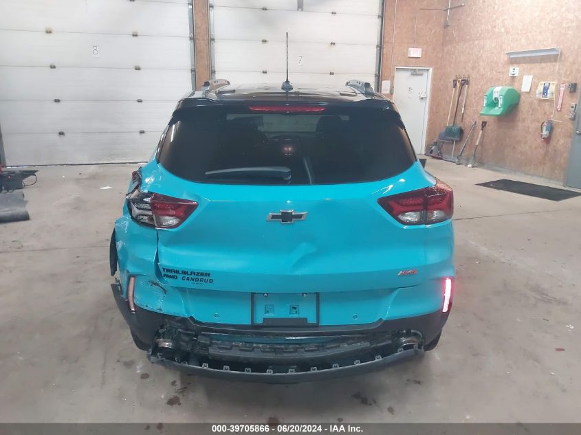 2021 Chevrolet Trailblazer Rs VIN: KL79MUSLXMB085429 Lot: 39705866