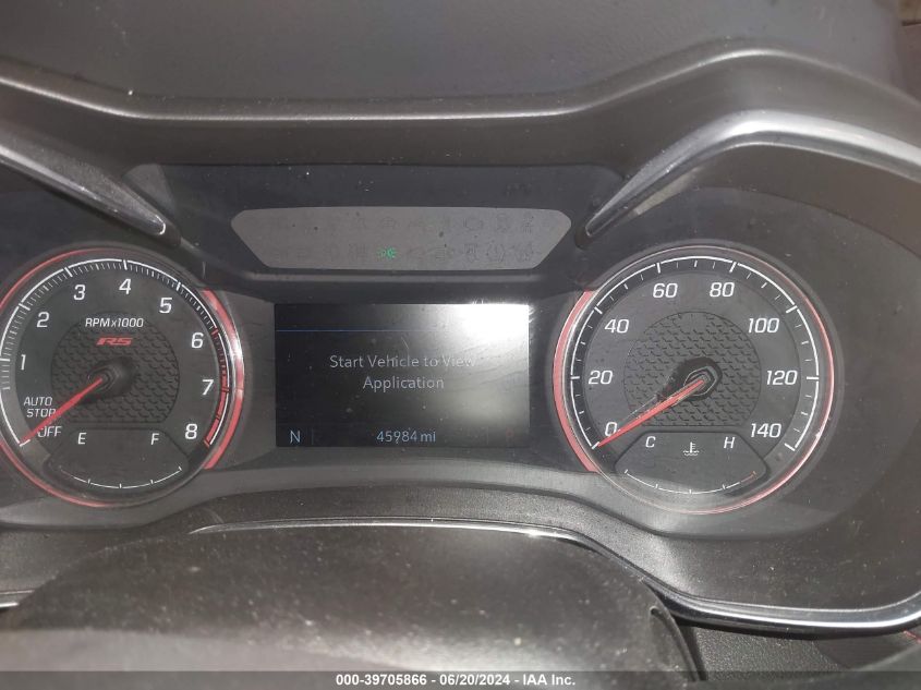 2021 Chevrolet Trailblazer Rs VIN: KL79MUSLXMB085429 Lot: 39705866