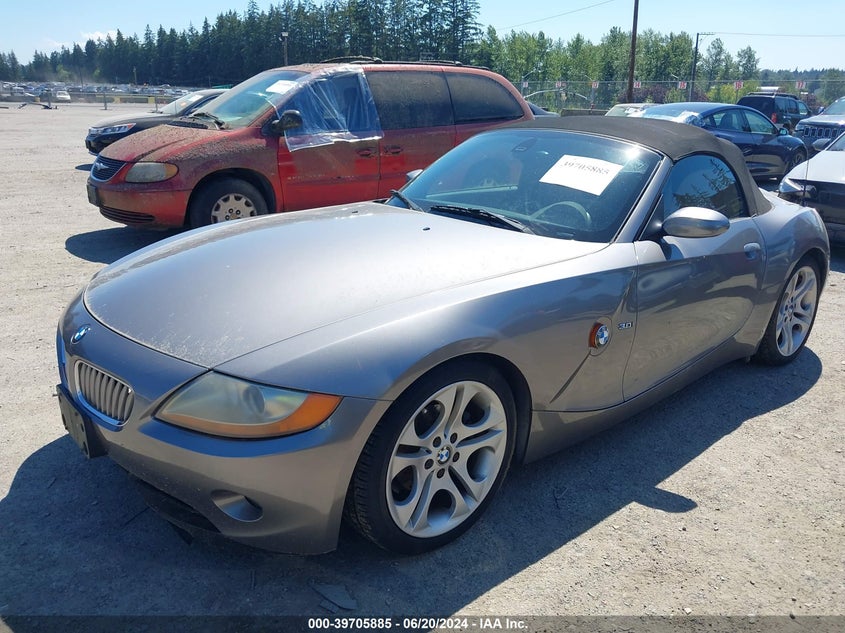 2003 BMW Z4 3.0I VIN: 4USBT534X3LU00415 Lot: 39705885