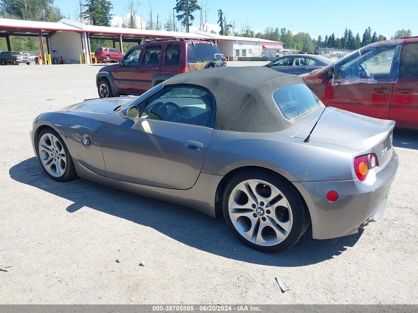 2003 BMW Z4 3.0I VIN: 4USBT534X3LU00415 Lot: 39705885