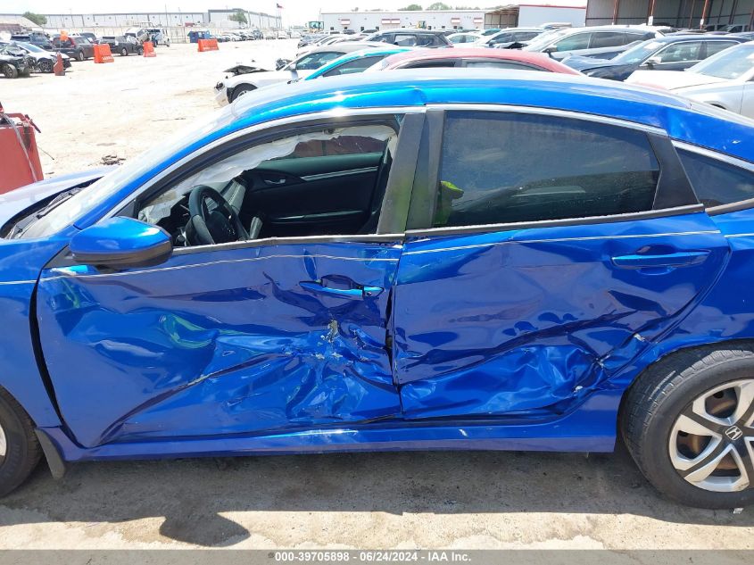 2018 Honda Civic Lx VIN: 2HGFC2F5XJH507888 Lot: 39705898