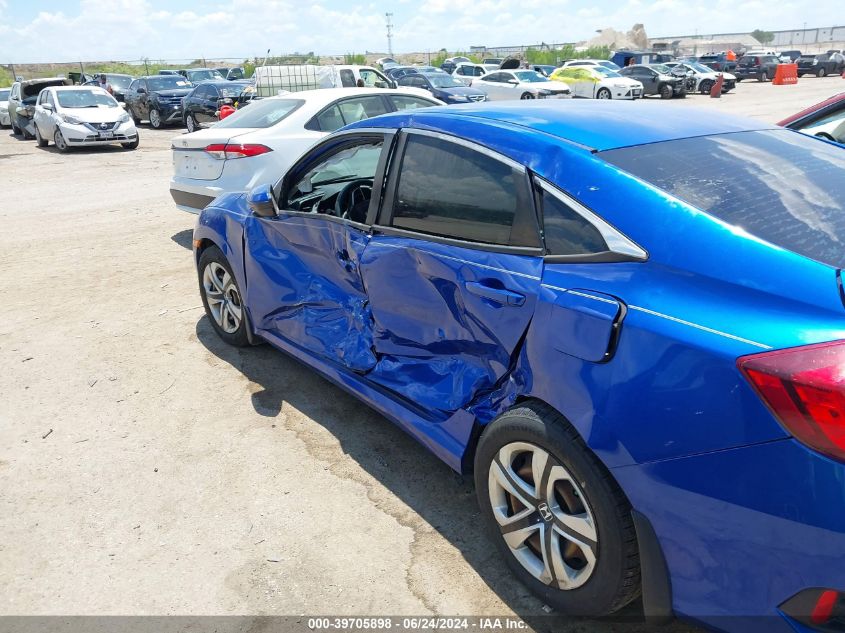 2018 Honda Civic Lx VIN: 2HGFC2F5XJH507888 Lot: 39705898