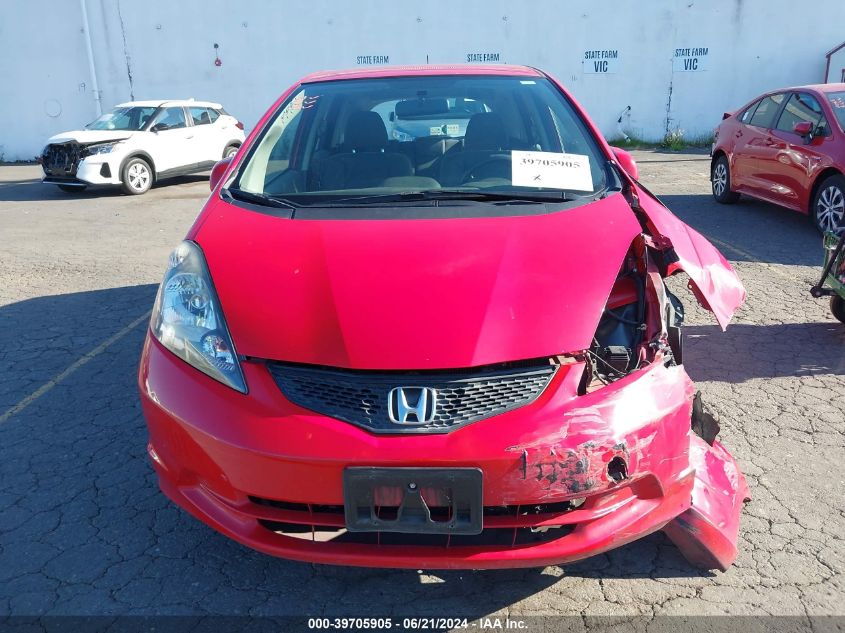 2012 Honda Fit VIN: JHMGE8H35CC040654 Lot: 39705905