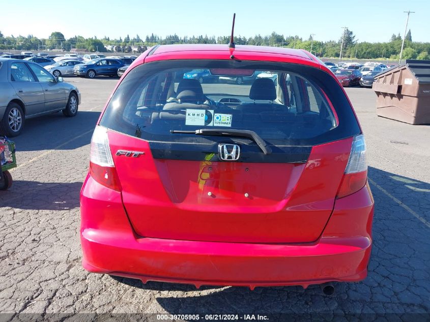 2012 Honda Fit VIN: JHMGE8H35CC040654 Lot: 39705905