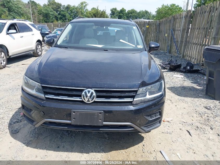 2018 Volkswagen Tiguan 2.0T Se/2.0T Sel VIN: 3VV2B7AX3JM221907 Lot: 39705906