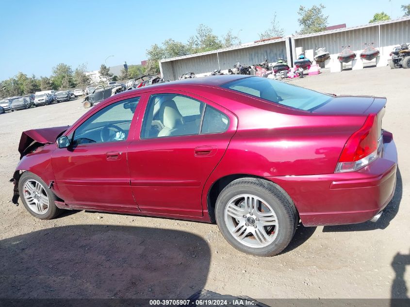 2005 Volvo S60 2.5T VIN: YV1RS592352480754 Lot: 39705907