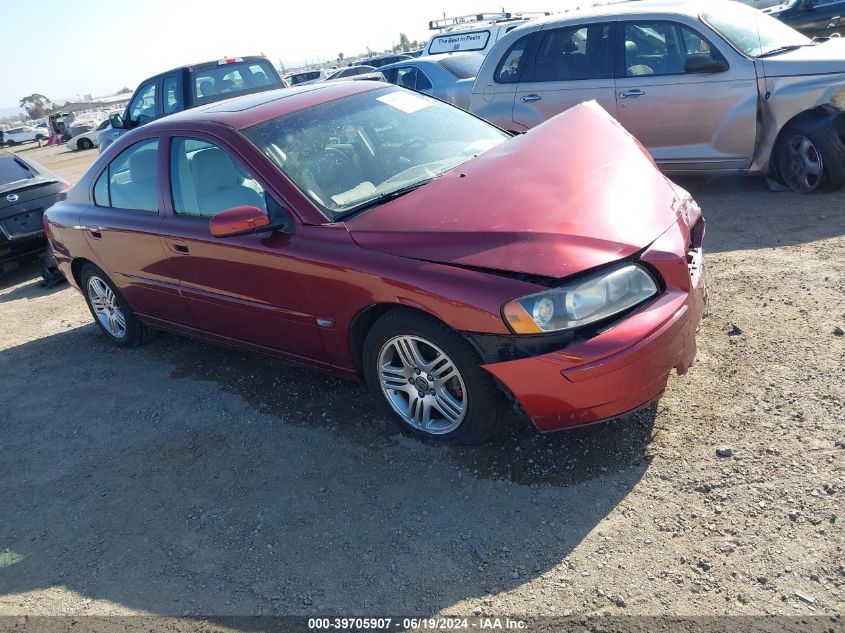 2005 Volvo S60 2.5T VIN: YV1RS592352480754 Lot: 39705907