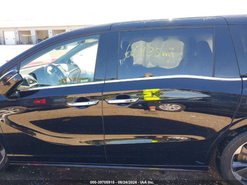 2022 Honda Odyssey Elite VIN: 5FNRL6H94NB008194 Lot: 39705915