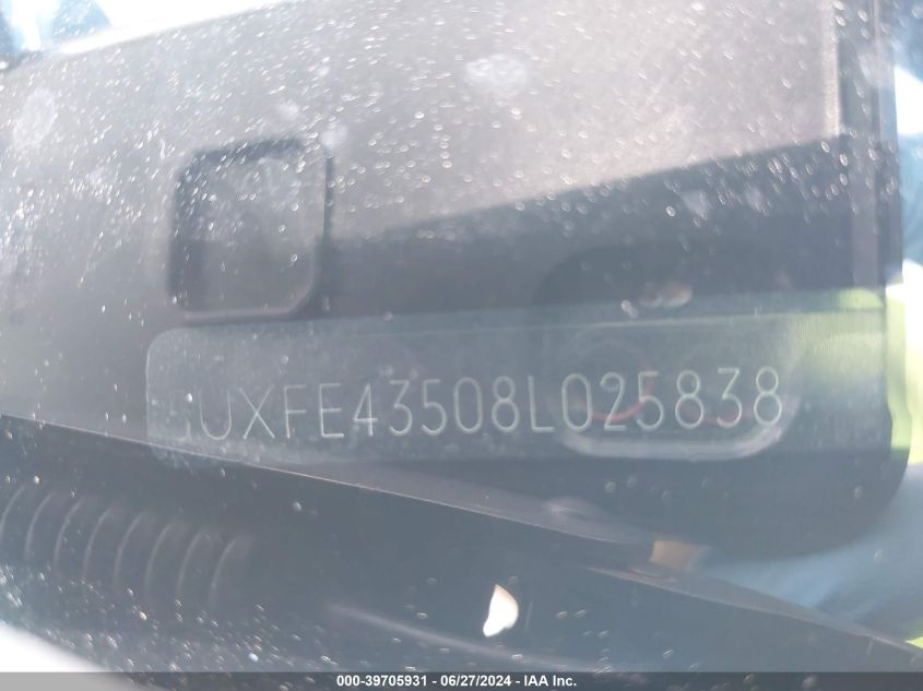 2008 BMW X5 3.0Si VIN: 5UXFE43508L025838 Lot: 39705931