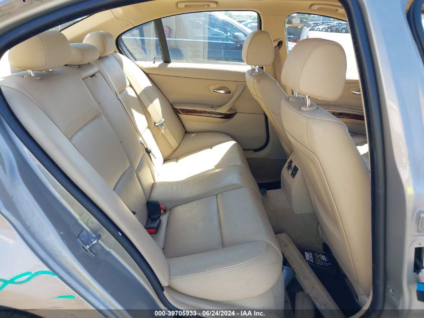 2010 BMW 328I xDrive VIN: WBAPK5C5XAA648399 Lot: 39705933