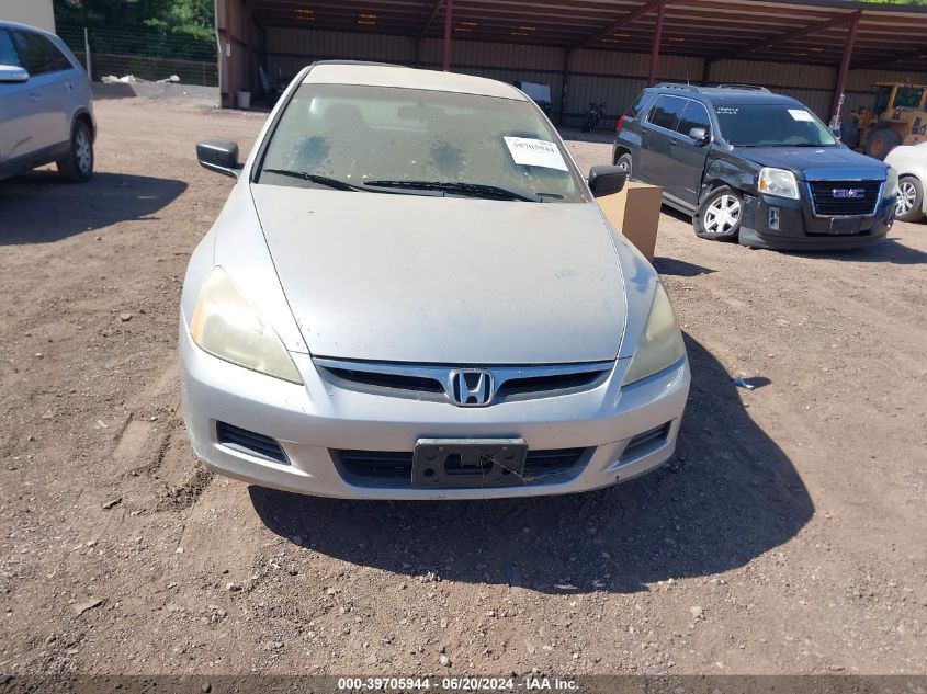 2006 Honda Accord 2.4 Vp VIN: 1HGCM56156A121643 Lot: 39705944