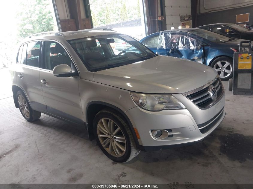 2011 Volkswagen Tiguan Se VIN: WVGBV7AX9BW565471 Lot: 39705946