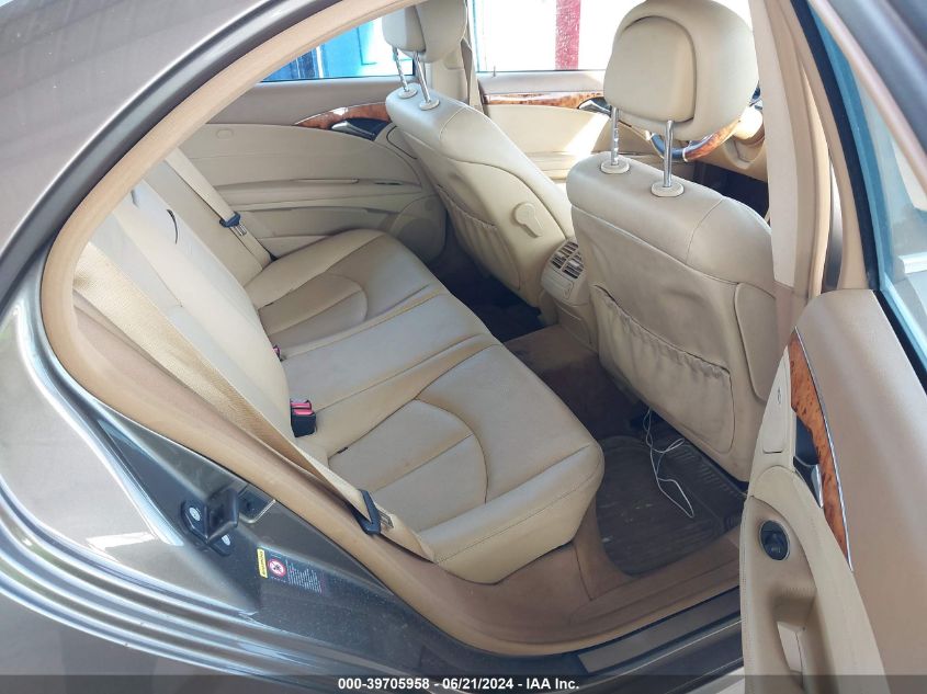 WDBUF56X58B262418 | 2008 MERCEDES-BENZ E 350