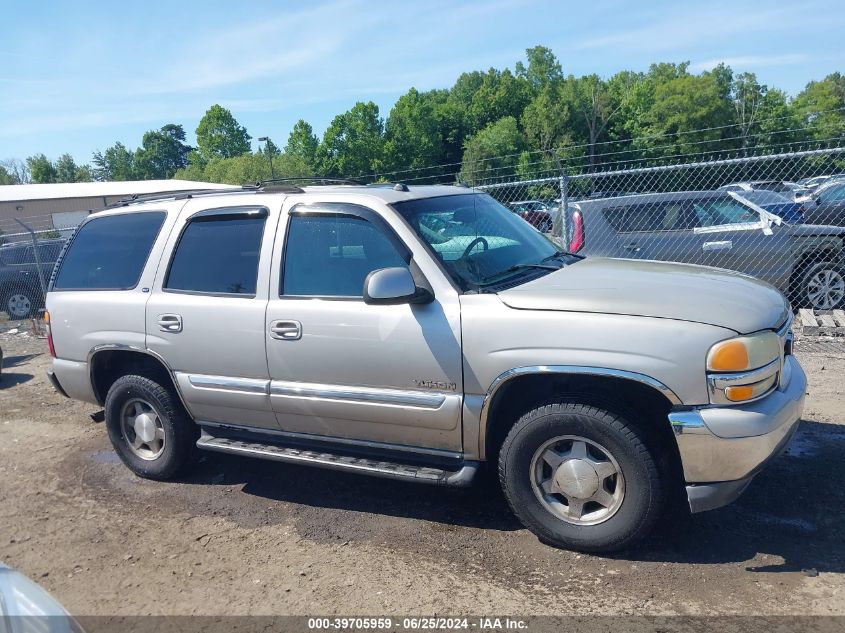 2004 GMC Yukon Slt VIN: 1GKEK13Z24J281481 Lot: 39705959