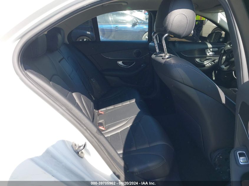 2017 Mercedes-Benz C 300 Luxury/Sport VIN: 55SWF4JB7HU208520 Lot: 39705962