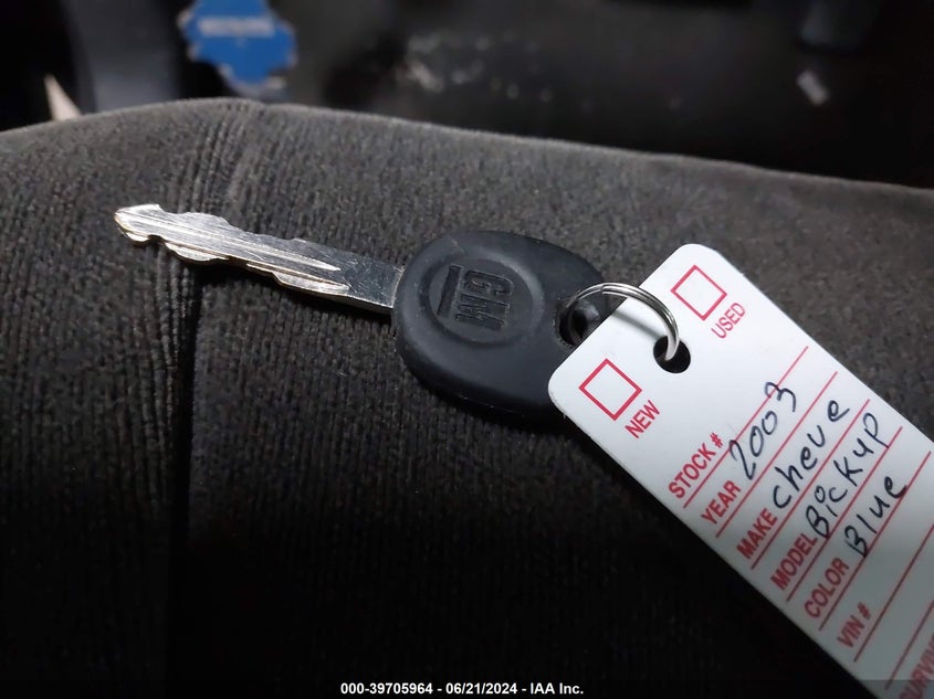 2003 Chevrolet Silverado 1500 Ls VIN: 1GCEK19T63E374509 Lot: 39705964