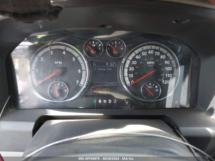 2010 Dodge Ram 1500 Slt/Sport/Trx VIN: 1D7RV1GT8AS106917 Lot: 39705979