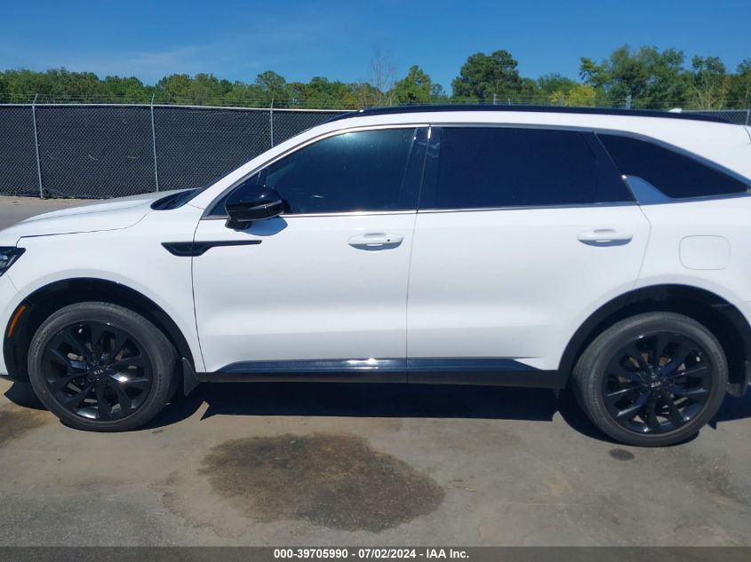 2021 Kia Sorento Sx Prestige VIN: 5XYRK4LF8MG057586 Lot: 39705990