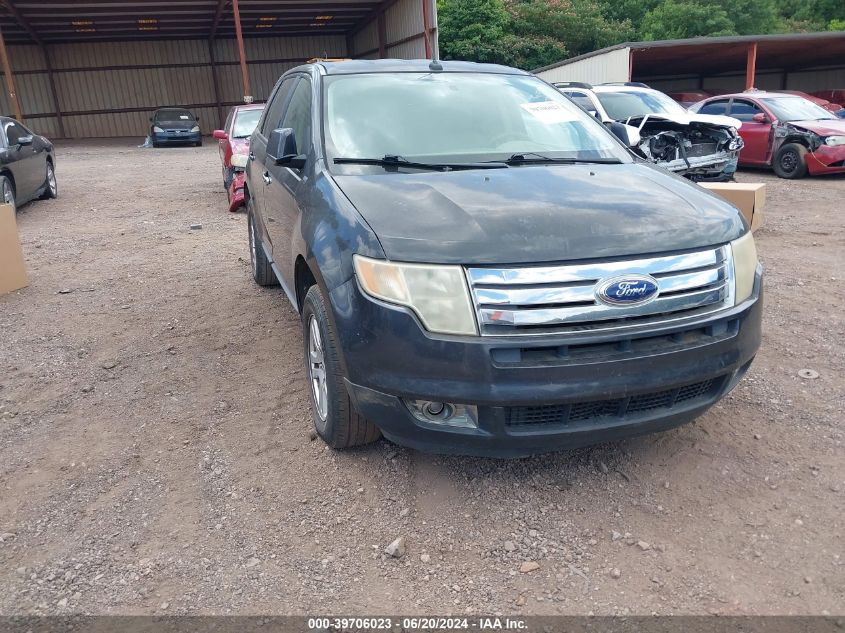 2007 Ford Edge Sel VIN: 2FMDK38C47BA54627 Lot: 39706023