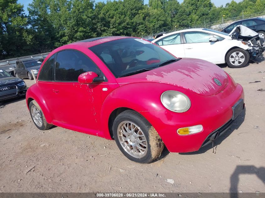 2001 Volkswagen New Beetle Gls VIN: 3VWCS21C11M418266 Lot: 39706028