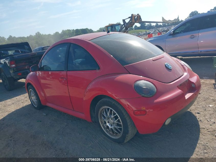 2001 Volkswagen New Beetle Gls VIN: 3VWCS21C11M418266 Lot: 39706028