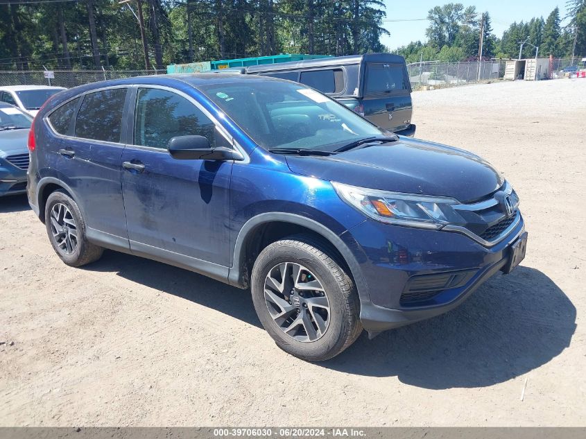 2016 HONDA CR-V SE - 2HKRM4H44GH618414