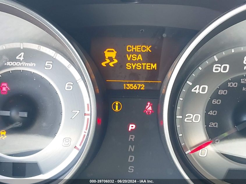 2012 Acura Mdx Technology Package VIN: 2HNYD2H34CH514557 Lot: 39706032