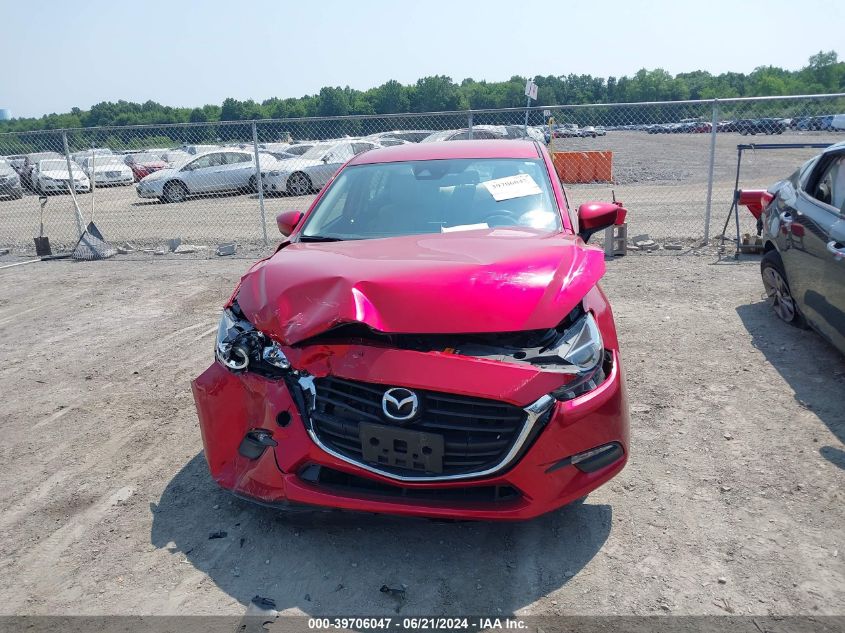 2018 Mazda Mazda3 Sport VIN: 3MZBN1U76JM213991 Lot: 39706047