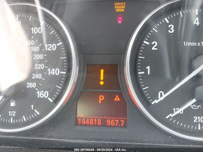 2007 BMW 328Xi VIN: WBAWV53547PW24530 Lot: 39706049