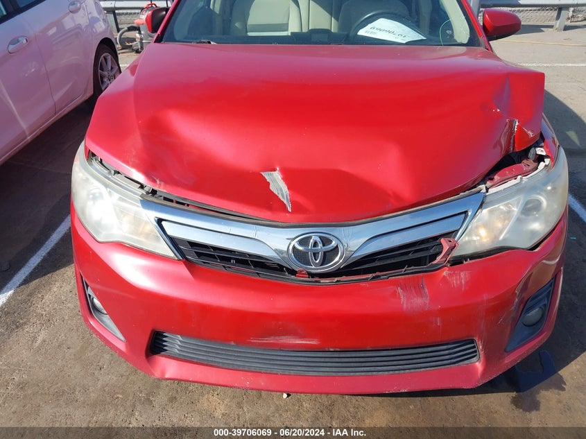 2012 Toyota Camry Le VIN: 4T1BF1FK6CU564945 Lot: 39706069
