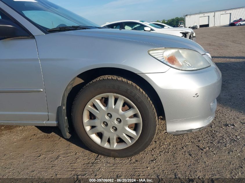 2HGES16575H598486 | 2005 HONDA CIVIC